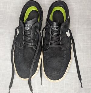 Nike Black Men's Skateboard Shoes Stefan Janoski SB